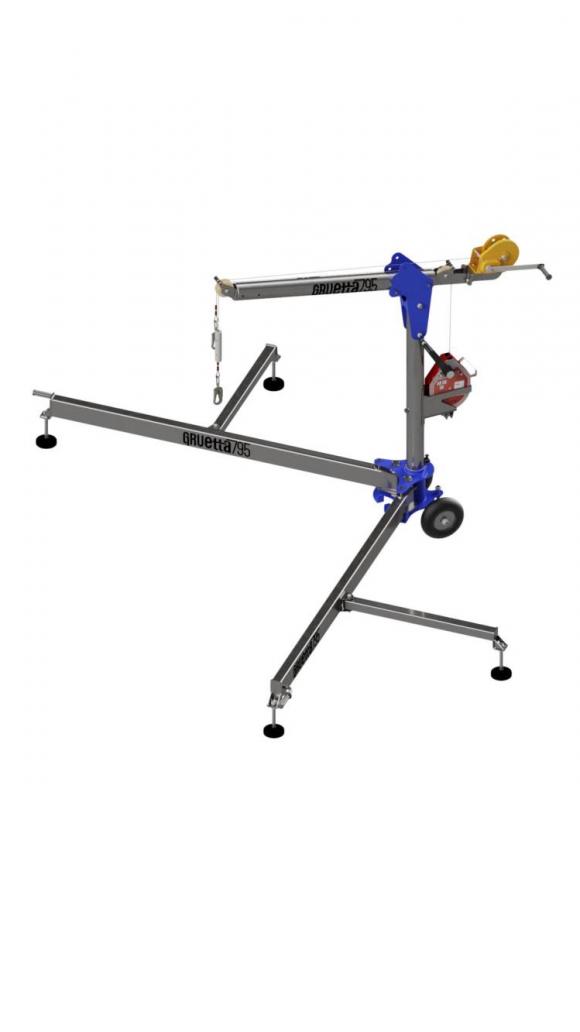 gruetta trasportabile per recupero