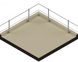 SICURGUARD VERTICALE 1120 mm INTERNO