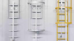 dispositivo messa in sicurezza scale esistenti vertical rail line