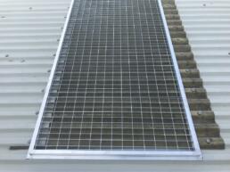 grigliato pedonabile alluminio protezione lucernario 10