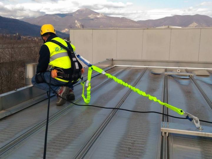 linea vita coverline basic rk dispositivo ancoraggio tipo c