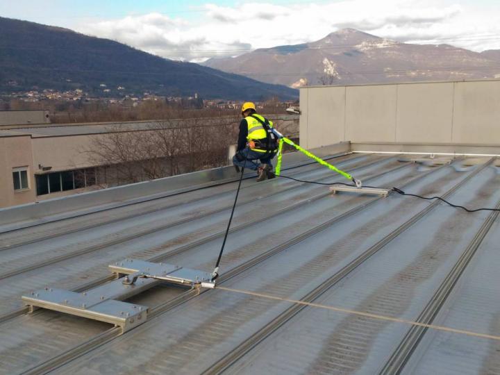 linea vita coverline basic rk dispositivo ancoraggio tipo c