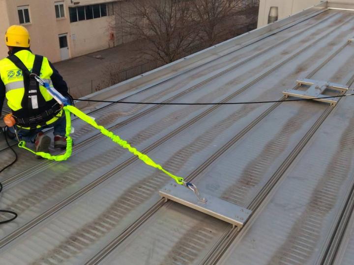 linea vita coverline basic rk dispositivo ancoraggio tipo c