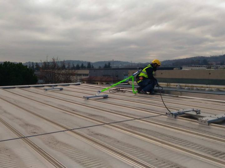 linea vita coverline basic rk dispositivo ancoraggio tipo c