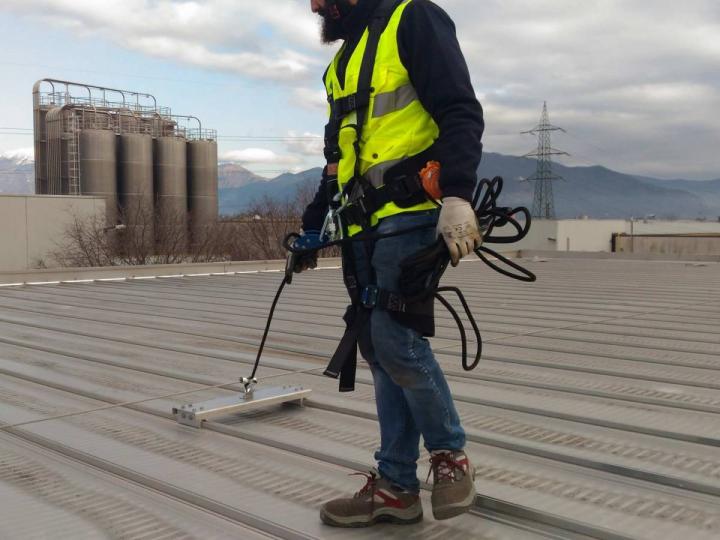 linea vita coverline basic rk dispositivo ancoraggio tipo c