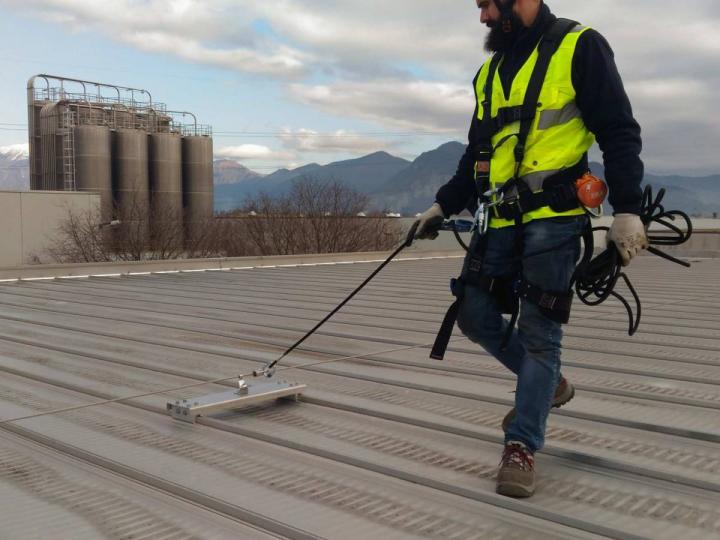 linea vita coverline basic rk dispositivo ancoraggio tipo c