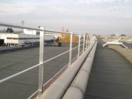 parapetto sicurguard sgo alluminio fissaggio orizzontale en 14122 3 08