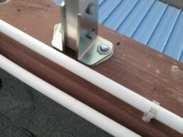 parapetto sicurguard sgo alluminio fissaggio orizzontale en 14122 3 09