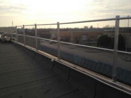 parapetto sicurguard sgo alluminio fissaggio orizzontale en 14122 3 10