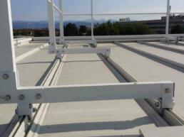 parapetto sicurguard sgrk alluminio copertura riverclack