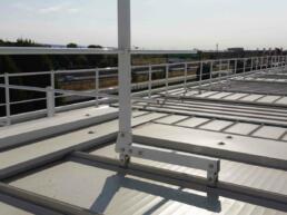 parapetto sicurguard sgrk alluminio fissaggio copertura 