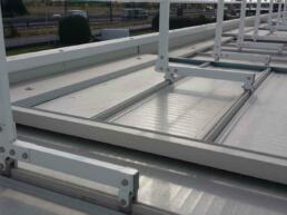 parapetto sicurguard sgrk alluminio fissaggio copertura