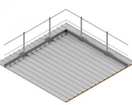 parapetto sicurguard sgsh alluminio fissaggio copertura metallica en 14122 3 02