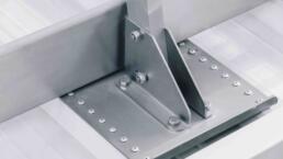 parapetto sicurguard sgsh alluminio fissaggio copertura metallica en 14122 3 06