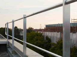 parapetto sicurguard sgv alluminio fissaggio verticale en 14122 3 01