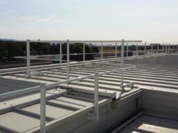 parapetto sicurguard sgv alluminio fissaggio verticale en 14122 3 05