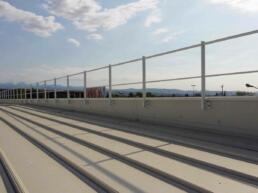 parapetto sicurguard sgv alluminio fissaggio verticale en 14122 3 07