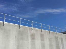 parapetto sicurguard sgv alluminio fissaggio verticale en 14122 3 10