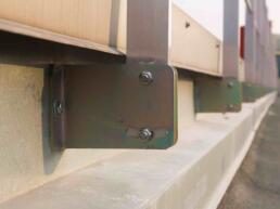 parapetto sicurguard sgv alluminio fissaggio verticale en 14122 3 13