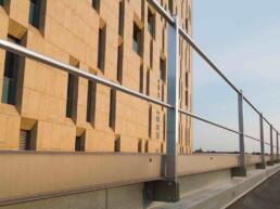 parapetto sicurguard sgv alluminio fissaggio verticale en 14122 3 17