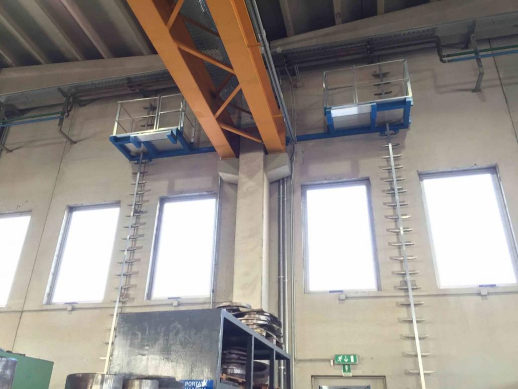 scala anticaduta sicurscale alustair carrello scorrevole 24