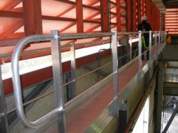 sicurguard walk passerelle percorsi sicurezza parapetto laterale 17