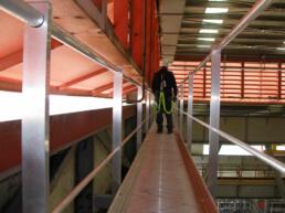 sicurguard walk passerelle percorsi sicurezza parapetto laterale 18