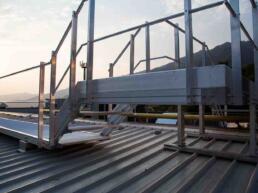 sicurguard walk passerelle percorsi sicurezza parapetto laterale 24