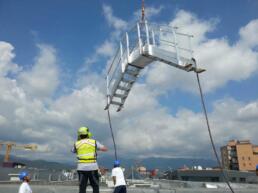 sicurguard walk scale ponte parapetto laterale 10