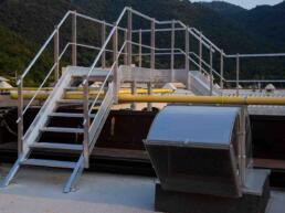 sicurguard walk scale ponte parapetto laterale 30