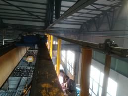 caduta da carroponte