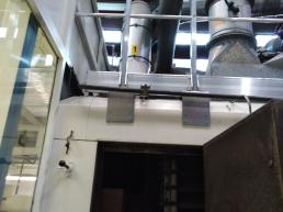 caduta da macchinari